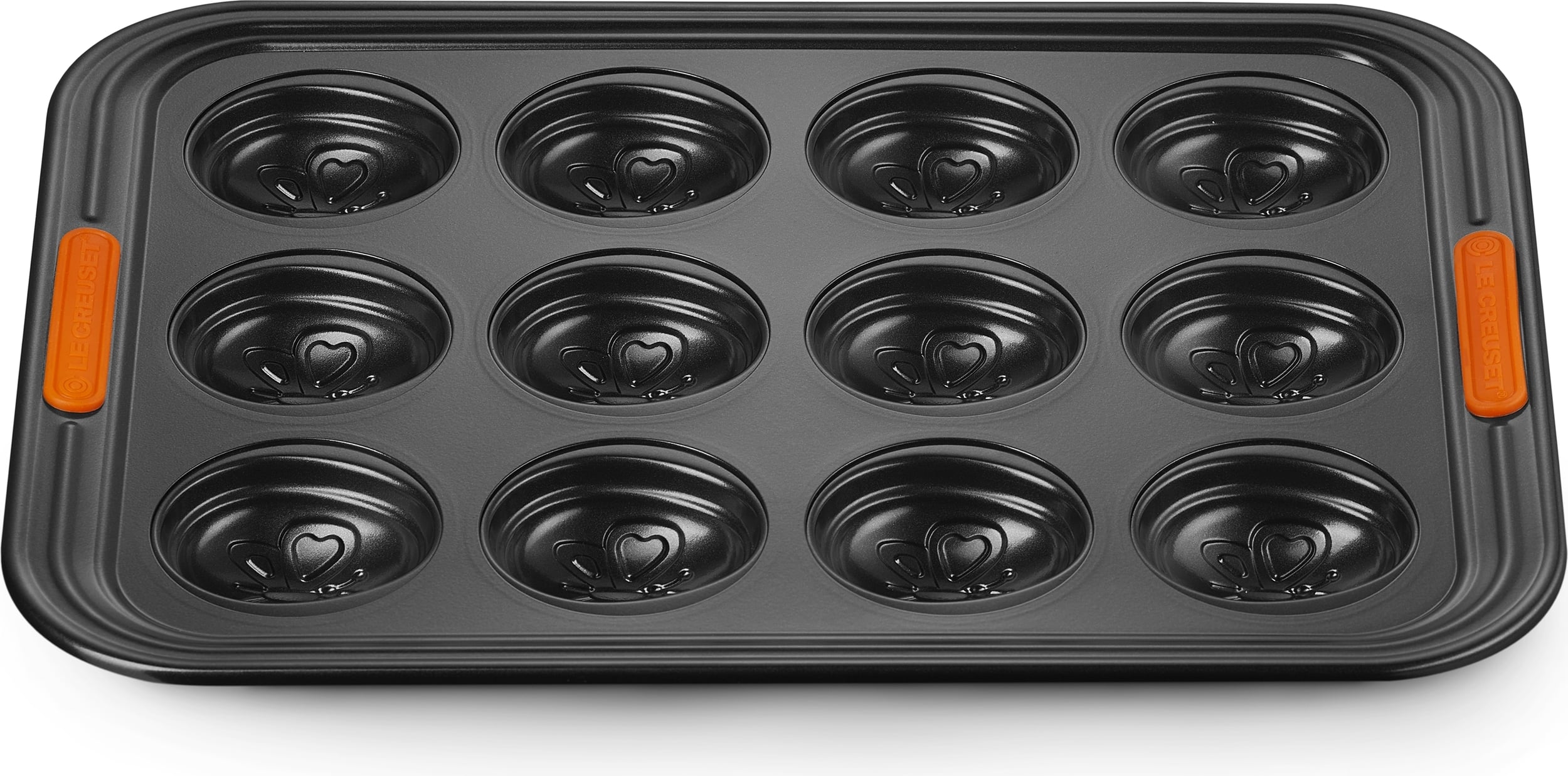 Le Creuset Backform für 12 Muffins Ostereier mit Antihaftbeschichtung