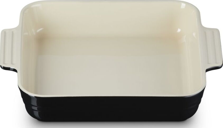 Le Creuset Backform quadratisch 23 cm, schwarz