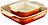 Le Creuset Backformen 14 + 23 cm quadratisch Feuriges Orange 2 St.