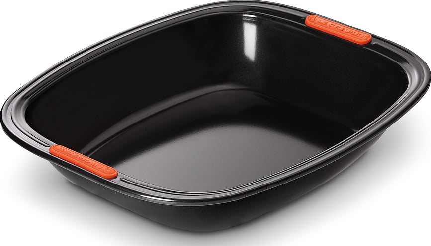 Le Creuset Backgefäß 33 cm quadratisch mit Antihaftbeschichtung