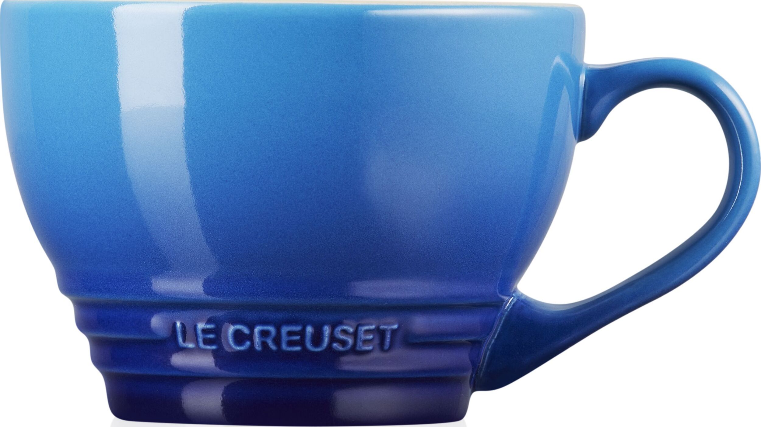 Le Creuset Becher 400 ml tiefes Blau