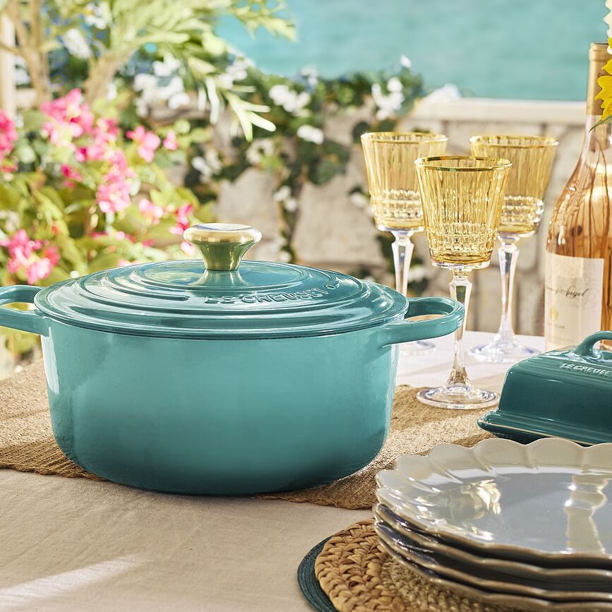 Le Creuset Beurrier 17 cm, cerise