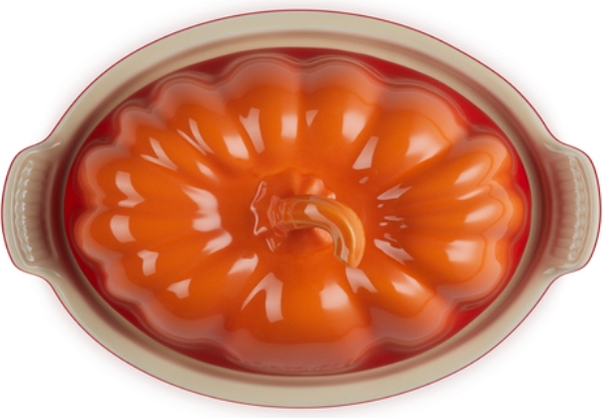 Le Creuset Βουτυριέρα Κολοκύθα, λευκή