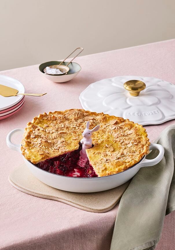 Le Creuset Bunny kakform, puderrosa
