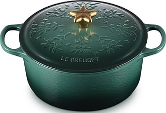 Le Creuset Christmas Ahjuvorm 24 cm pudeliroheline