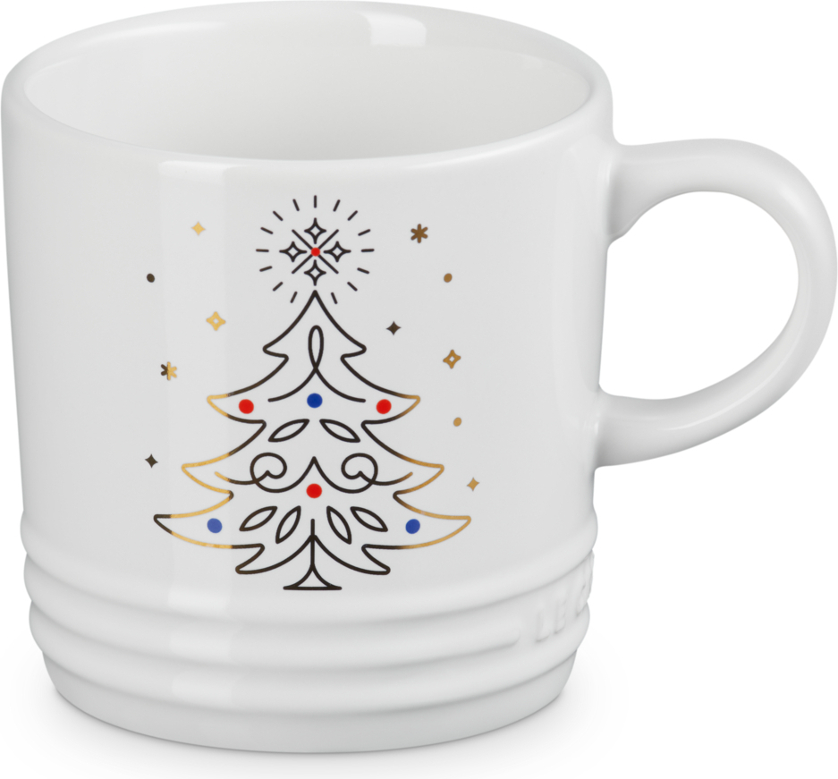 Le Creuset Christmas Becher 350 ml Weihnachtsbaum