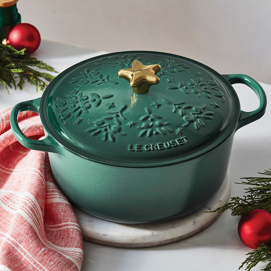 Le Creuset Christmas Χύτρα, 24 εκ, πράσινο μπουκάλι