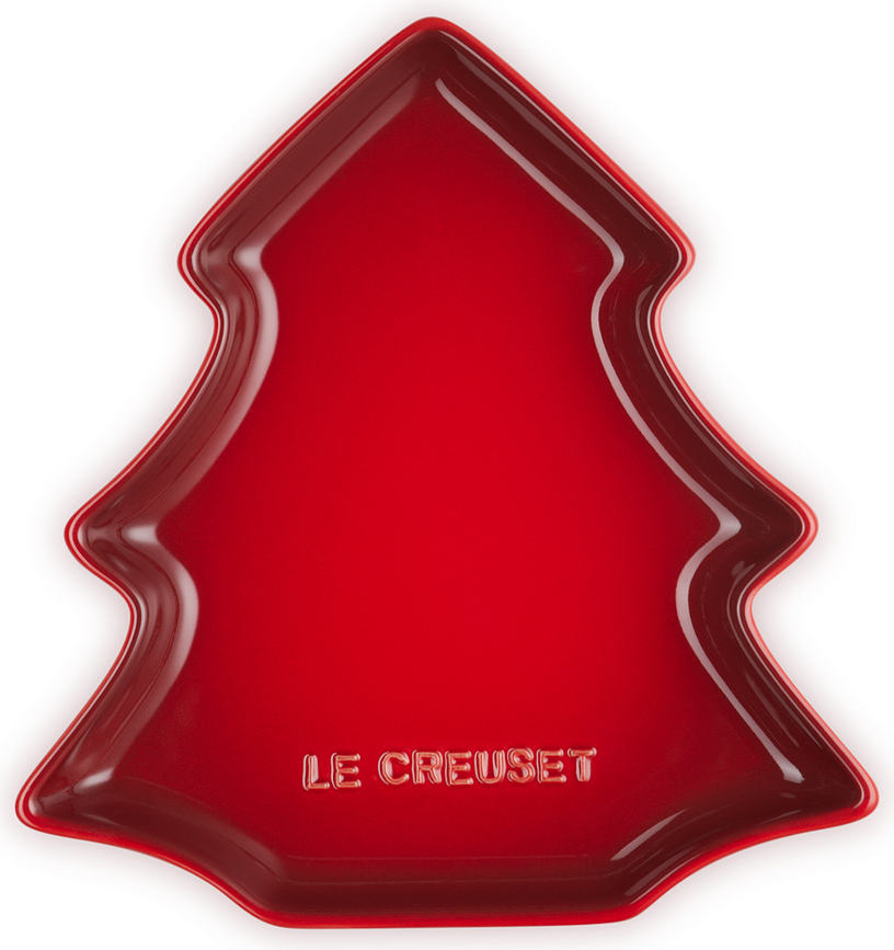 Le Creuset Christmas Πιατέλα για σνακ, σε σχήμα χριστουγεννιάτικου δέντρου