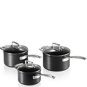Le Creuset Cooking pot set non -stick aluminum 3 el.