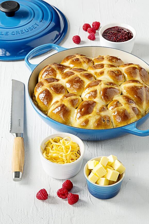 Le Creuset Couteau à Pain 20 cm, manche en bois