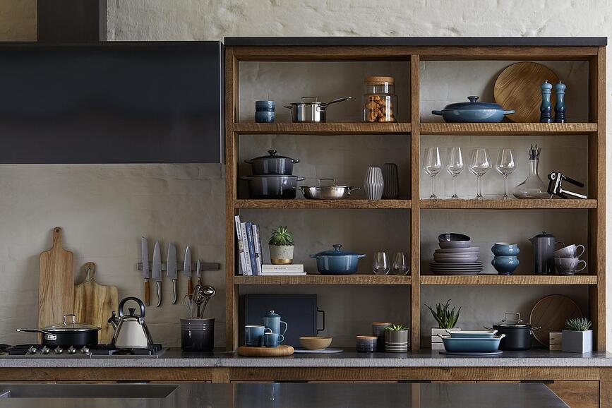 Le Creuset Couteau d'office avec manche en bois, 9 cm