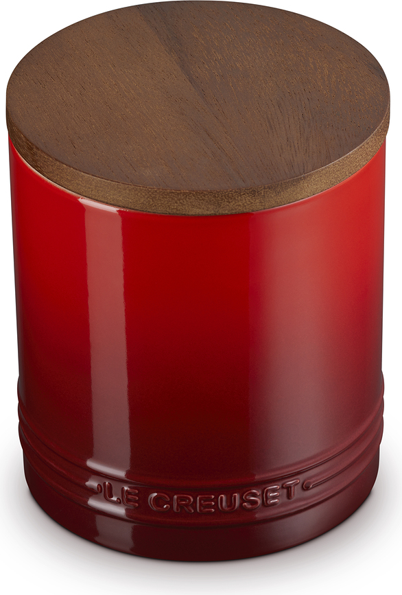 Le Creuset Δοχείο Κουζίνας με ξύλινο καπάκι, 1,1 L, μπεζ