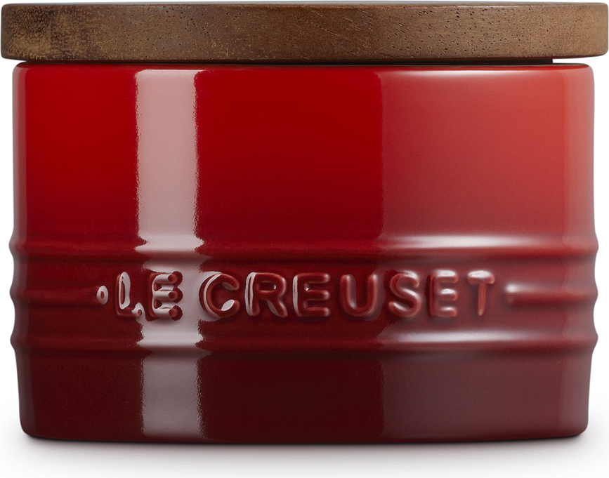 Le Creuset Δοχείο με ξύλινο καπάκι, 200 ml, μπεζ