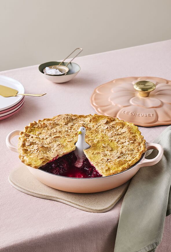 Le Creuset Duck pajform, vit
