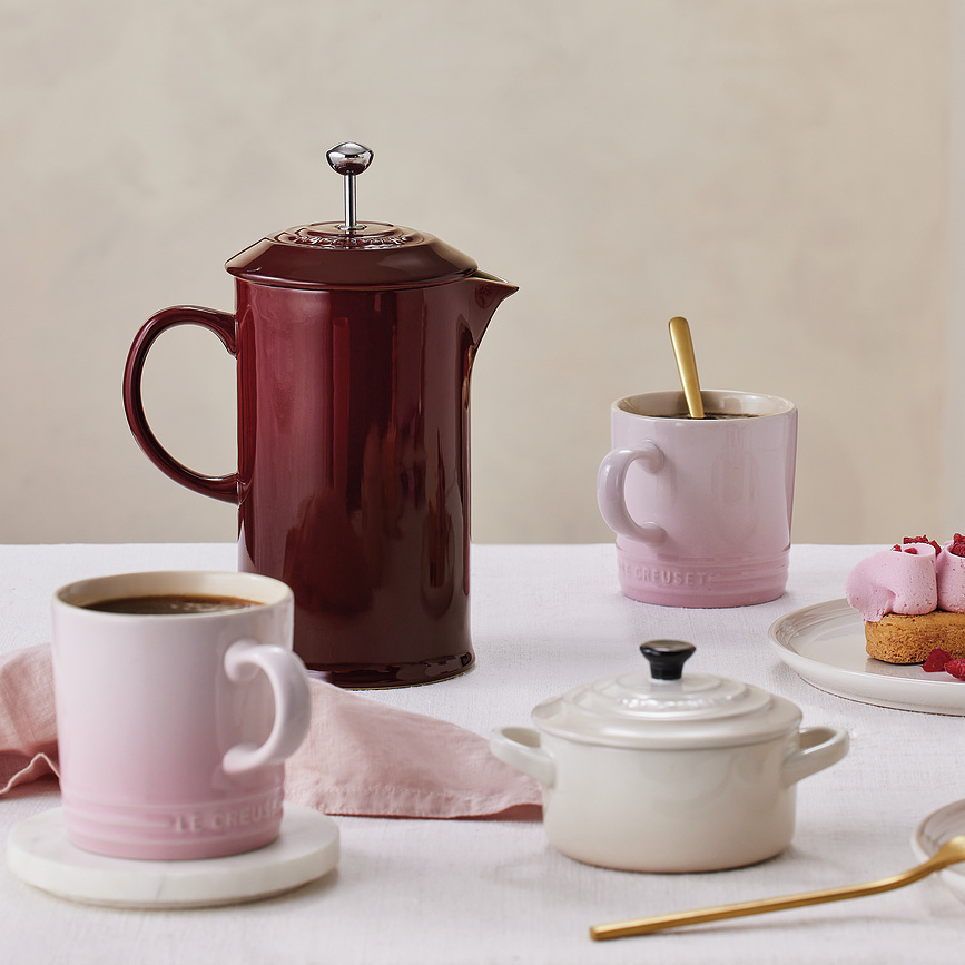 Le Creuset Aparat za kavo s pritiskom, 1 l, bel