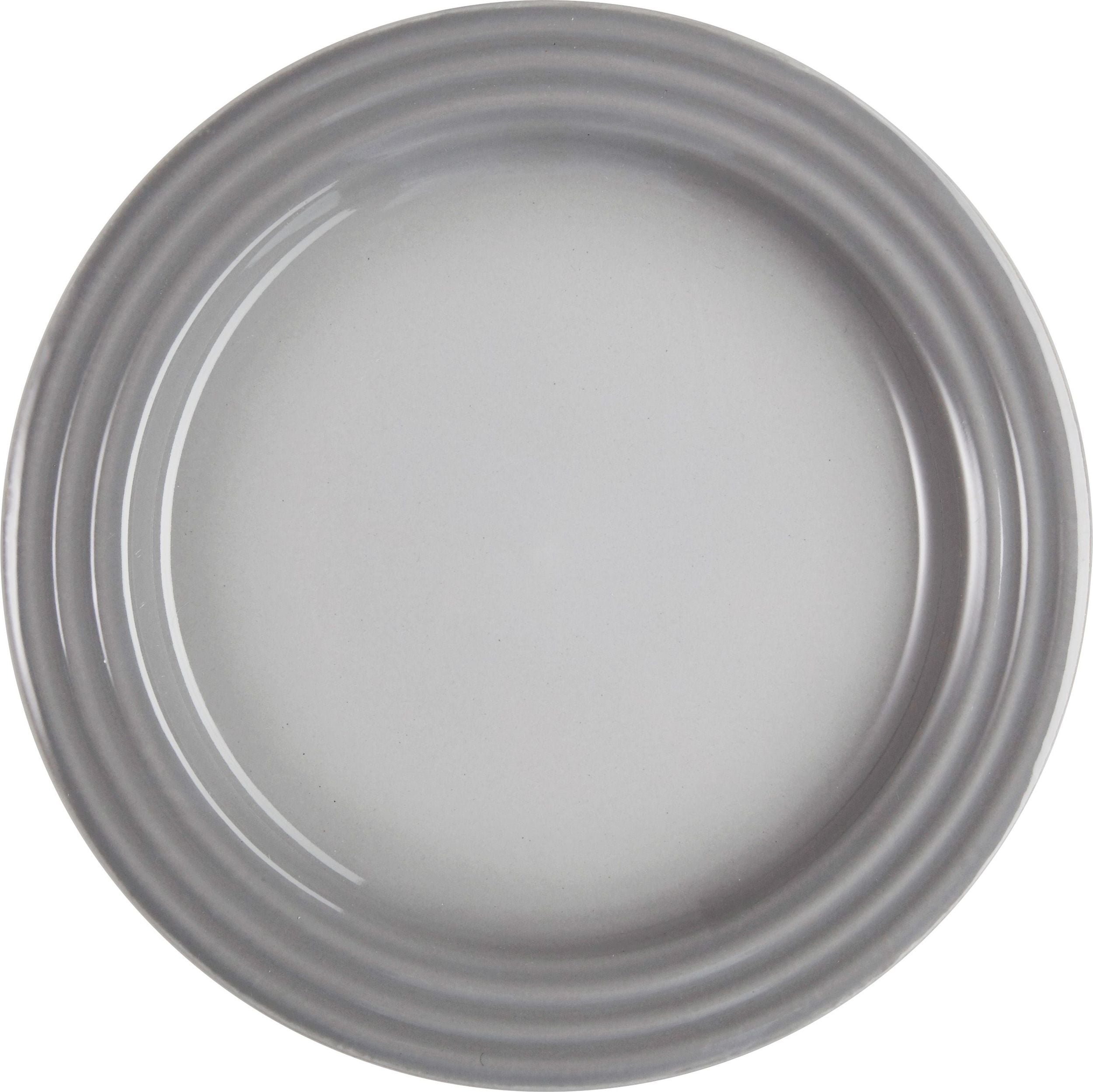 Le Creuset Frühstücksteller 22 cm hellgrau