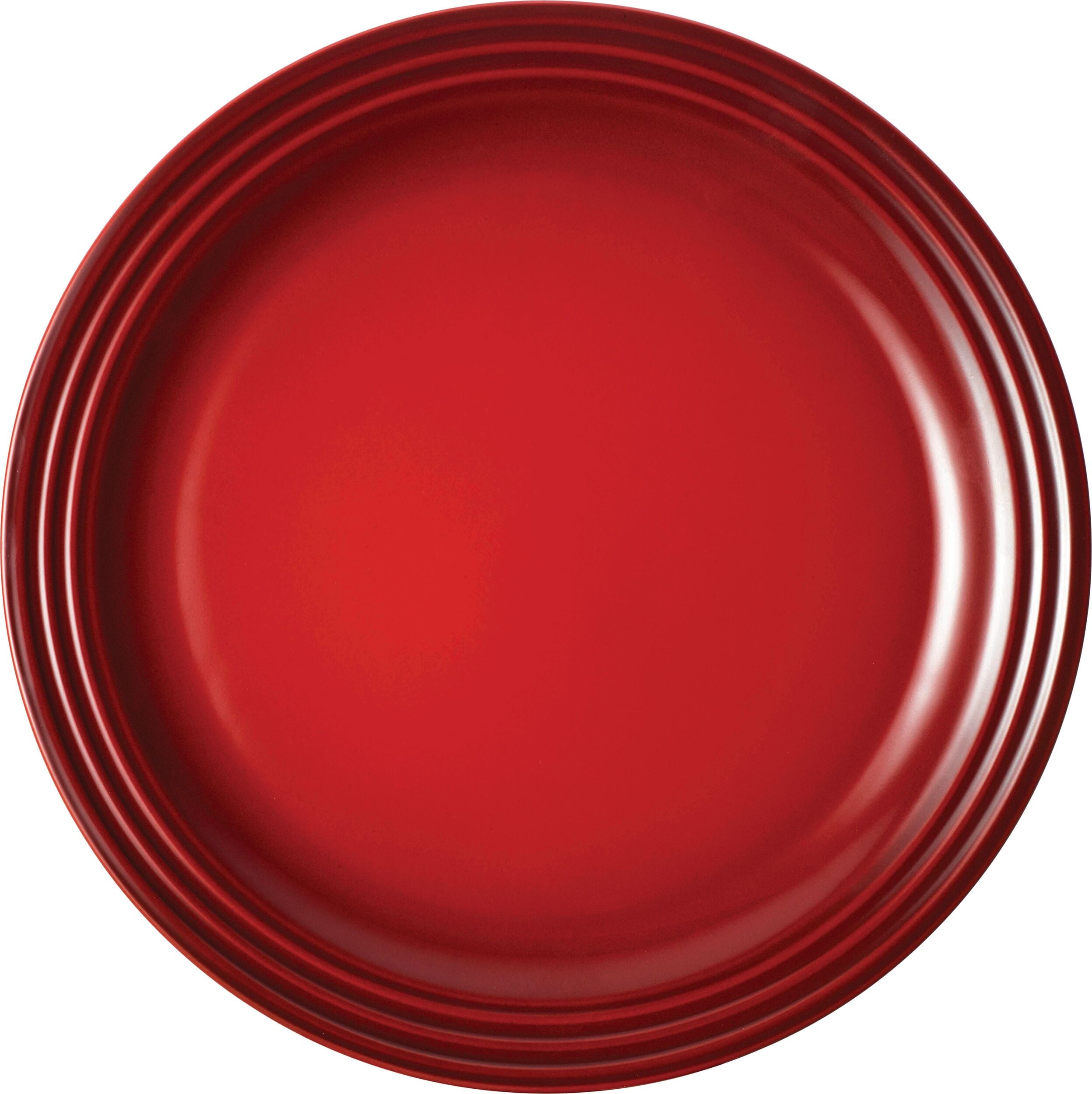 Le Creuset Frühstücksteller 22 cm kirschrot