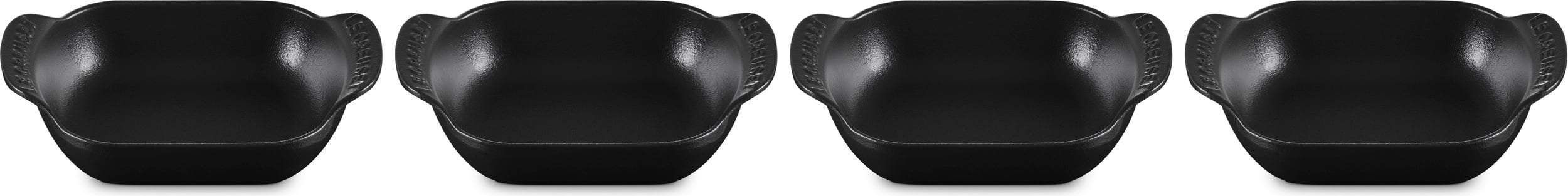 Le Creuset Gourmand Backformen rechteckig, 4 St.