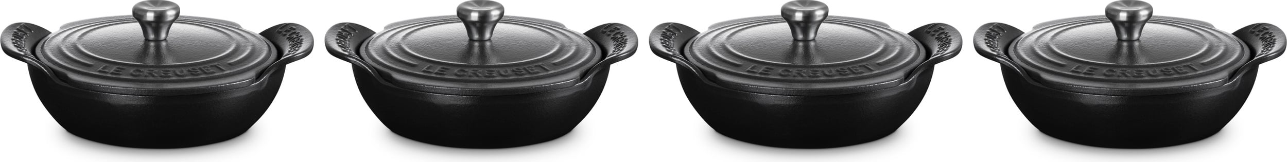 Le Creuset Gourmand Gusseisen-Kochtopf-Set 13 cm, 8-teilig