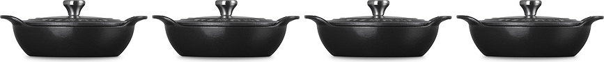Le Creuset Gourmand Lonci od lijevanog željeza s poklopcima 13 cm Set od 8 dijelova