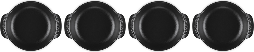 Le Creuset Gourmand Μίνι Κατσαρόλες, μαντεμένιες, 13 cm, 4 τμχ