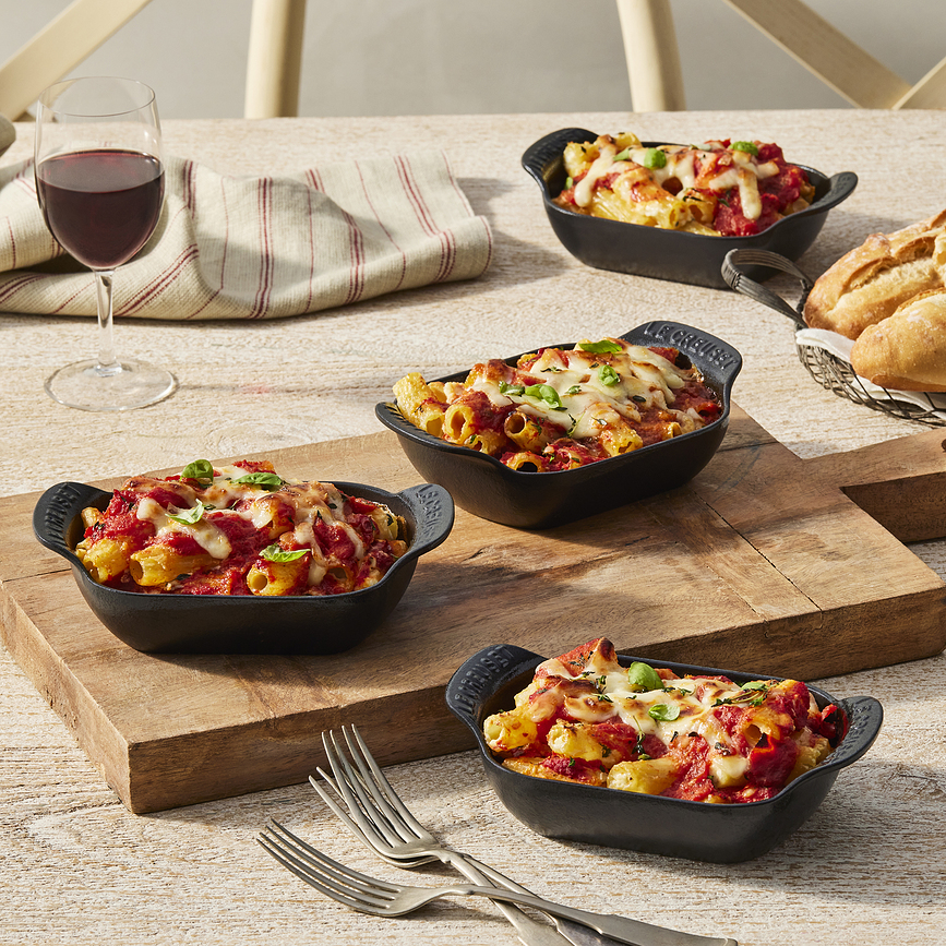 Le Creuset Gourmand Plats à four rectangulaires, Lot de 4