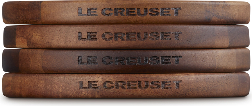 Le Creuset Gourmand Podstavki za kozarce magnetni, 4 kosi