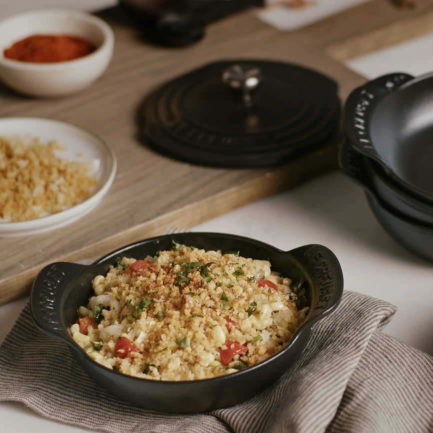 Le Creuset Gourmand Set de Cocottes en fonte, 13 cm, avec couvercles, Set 8 pièces