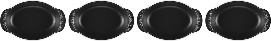 Le Creuset Gourmand Pekači pravokotni, 4 kosi