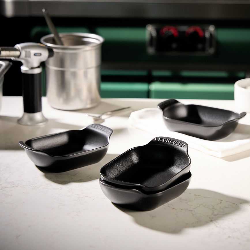 Le Creuset Gourmand Pekači pravokotni, 4 kosi