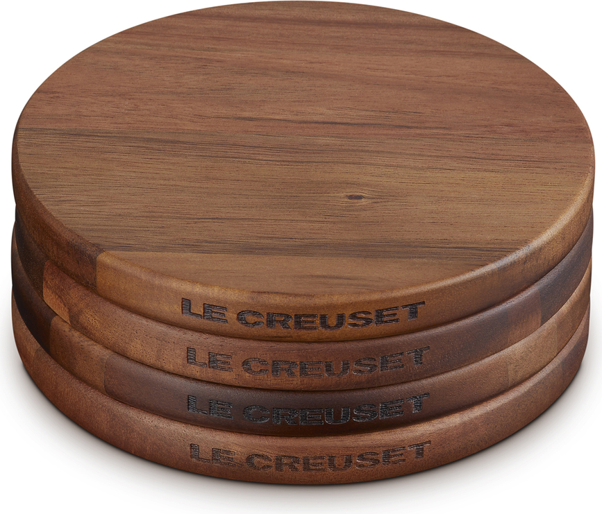 Le Creuset Gourmand Σουβέρ μαγνητικά, 4 τμχ