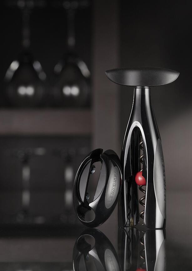 Le Creuset GS 200 Vadičep s rezačem folije crni