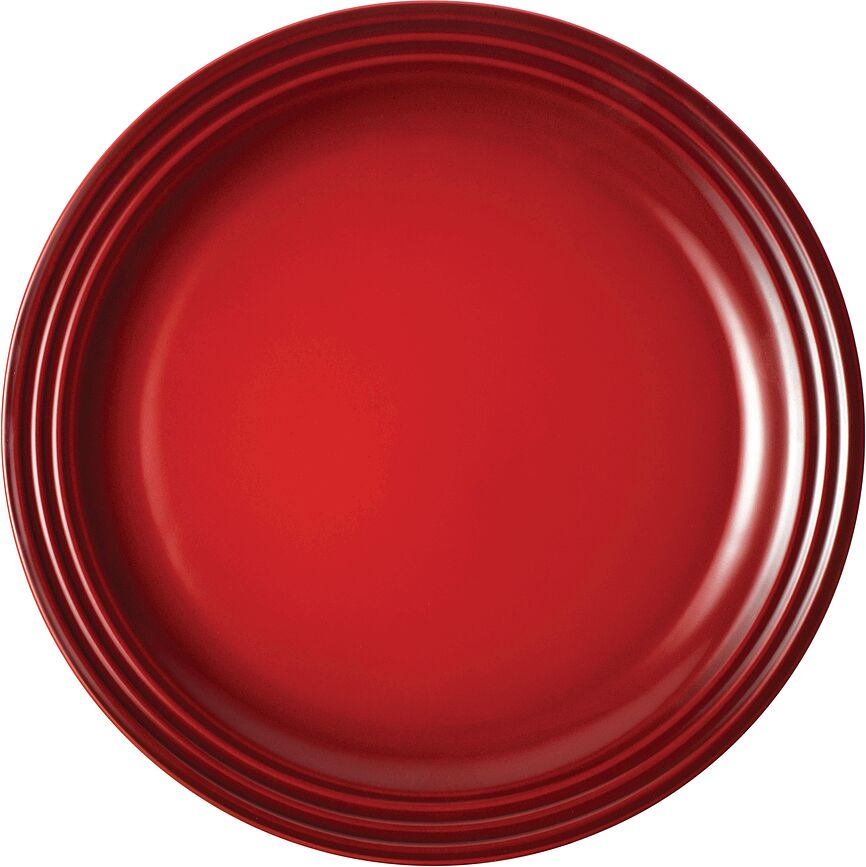 Le Creuset Jedilni krožnik, 27 cm, češnjev