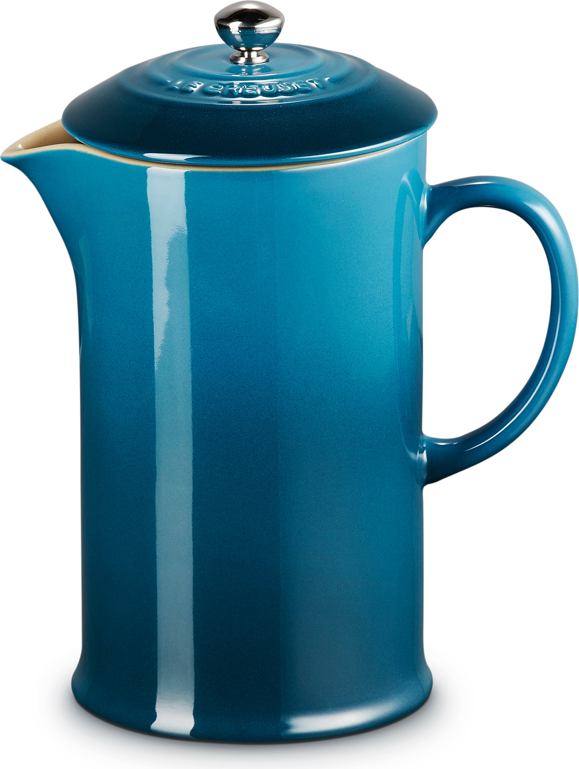 Le Creuset Kaffeebereiter 1 l, Meeresblau
