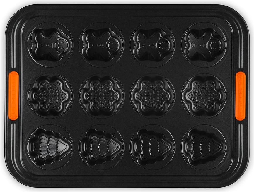 Le Creuset Kalup za Muffine neprijanjajući blagdanski za 12 muffina