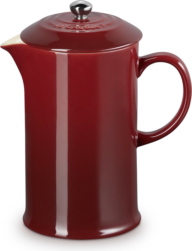 Le Creuset Καφετιέρα French Press, 1 L, μπορντό
