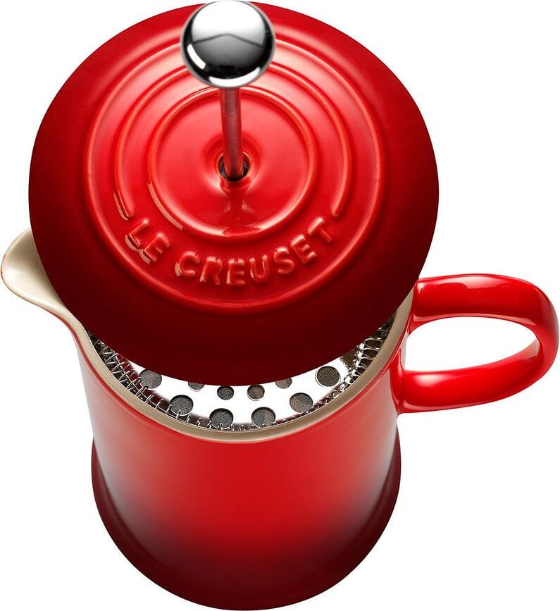 Le Creuset Καφετιέρα French Press, 1 L, λευκή