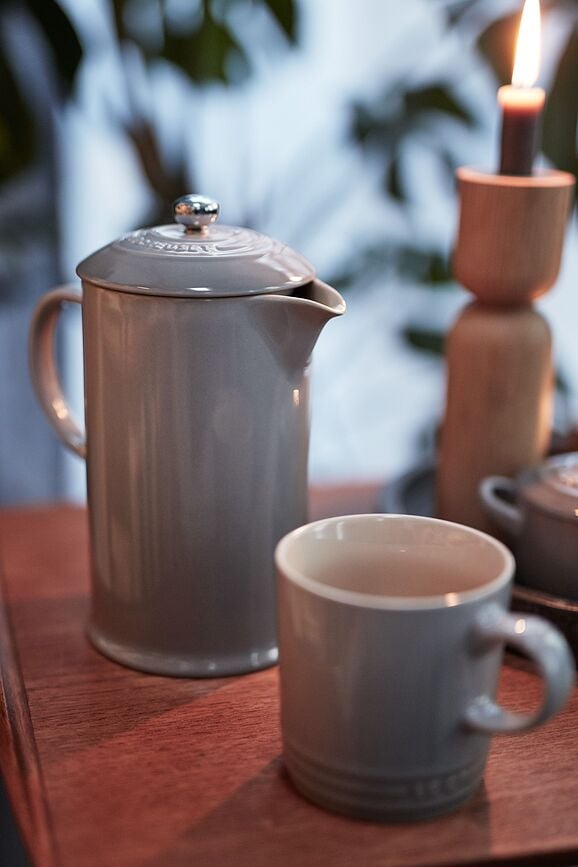 Le Creuset Καφετιέρα French Press, 1 L, λευκή