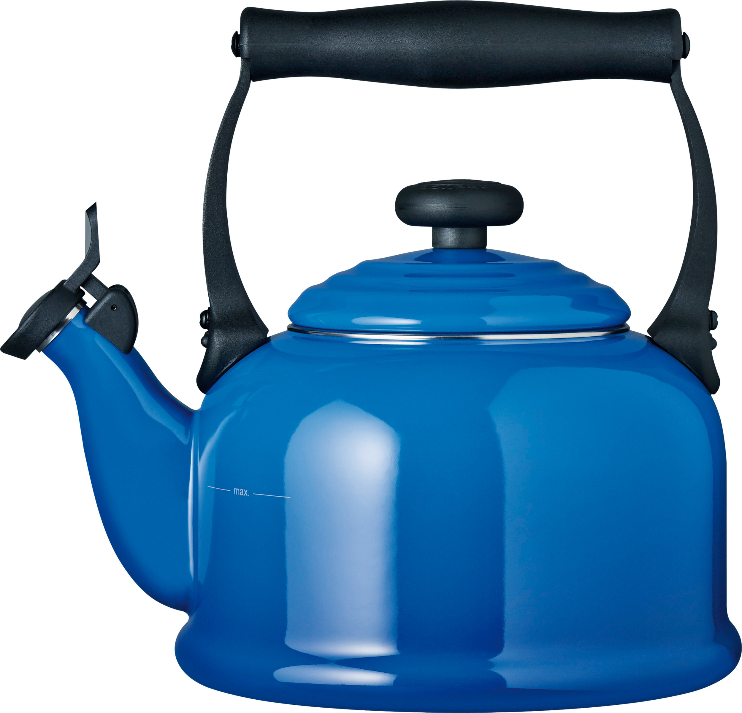 Le Creuset Tradition tea kettle 2,1L, Marseille blue