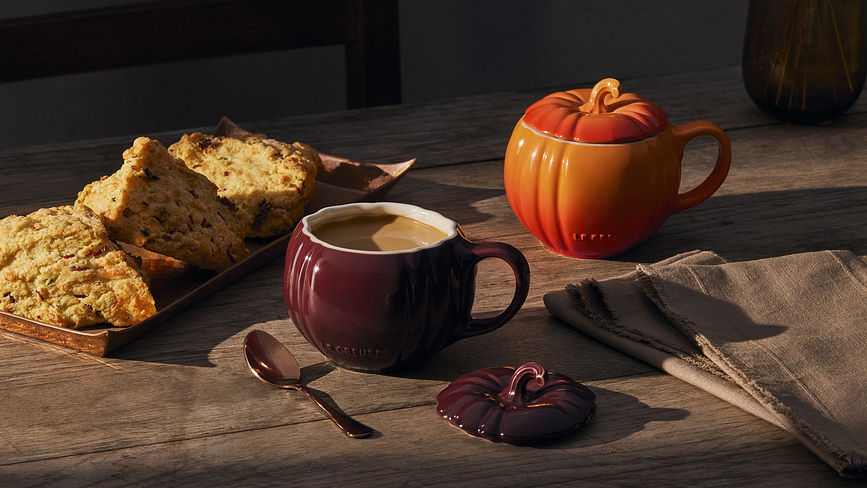 Le Creuset Κούπα κολοκύθα, 400 ml, λευκή