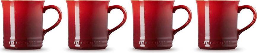 Le Creuset Κούπες, 400 ml, κερασί, 4 τμχ