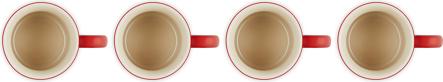 Le Creuset Κούπες, 400 ml, κερασί, 4 τμχ