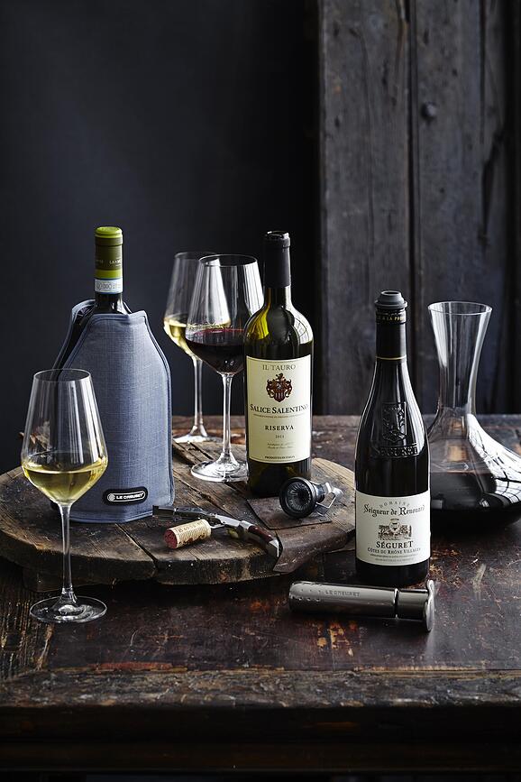 Le Creuset Kozarci za vino, 4 kosi