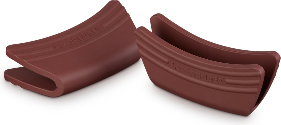 Le Creuset Küchenhandschuhe burgunderrot aus Silikon 2 St.