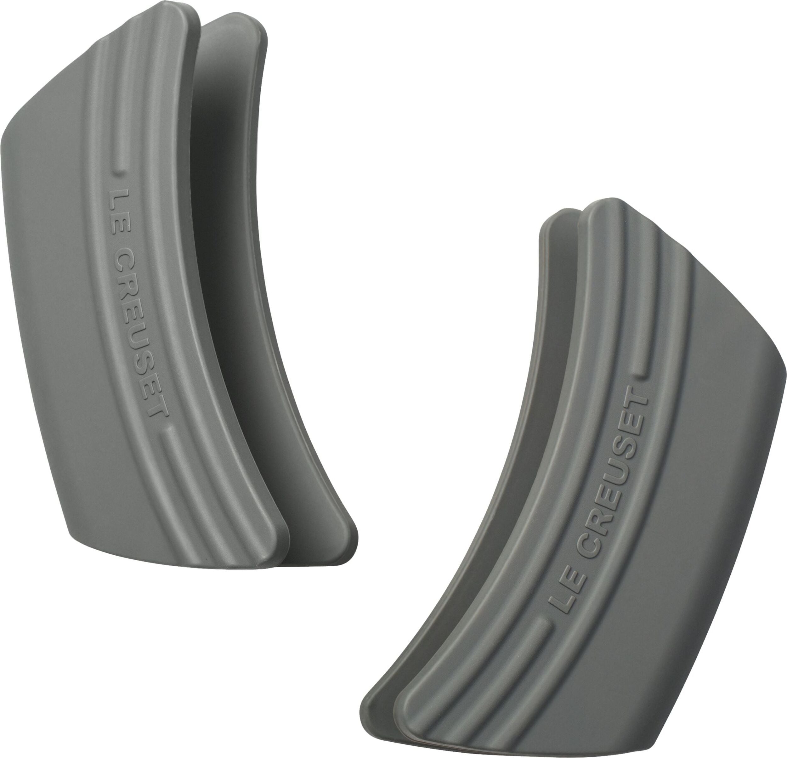 Le Creuset Küchenhandschuhe grau aus Silikon 2 St.
