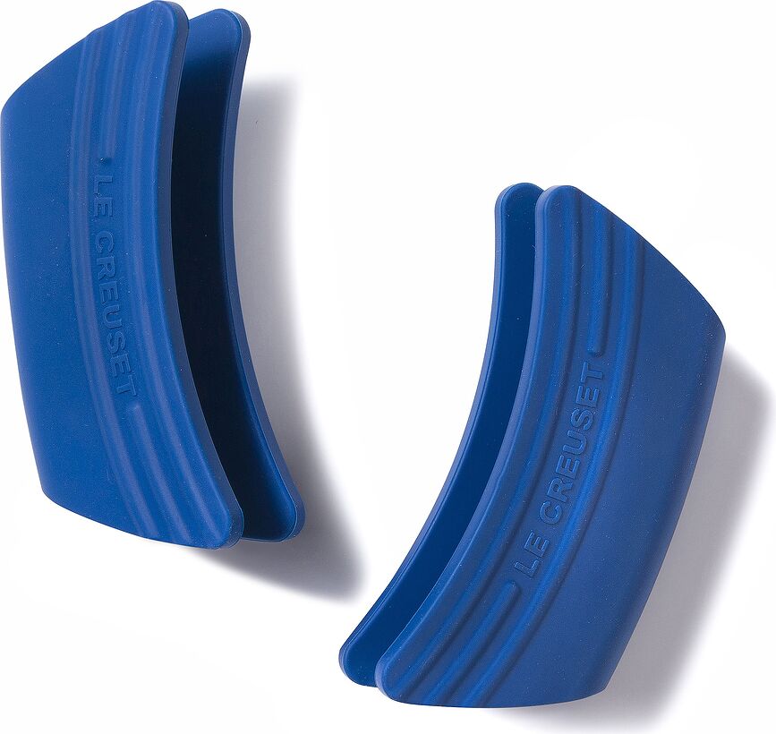 Le Creuset Küchenhandschuhe Marseille-Blau aus Silikon 2 St.