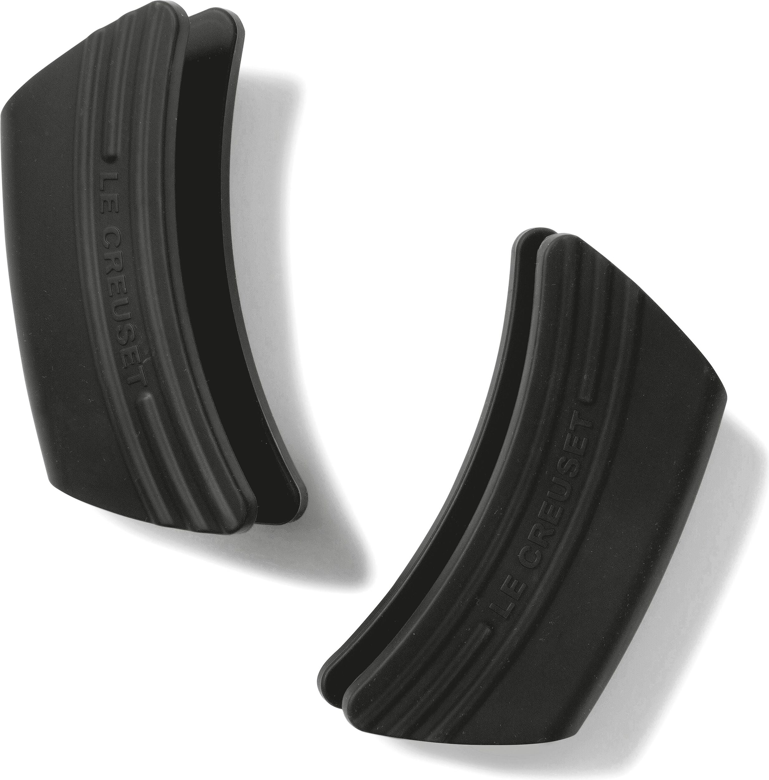 Le Creuset Küchenhandschuhe schwarz aus Silikon 2 St.