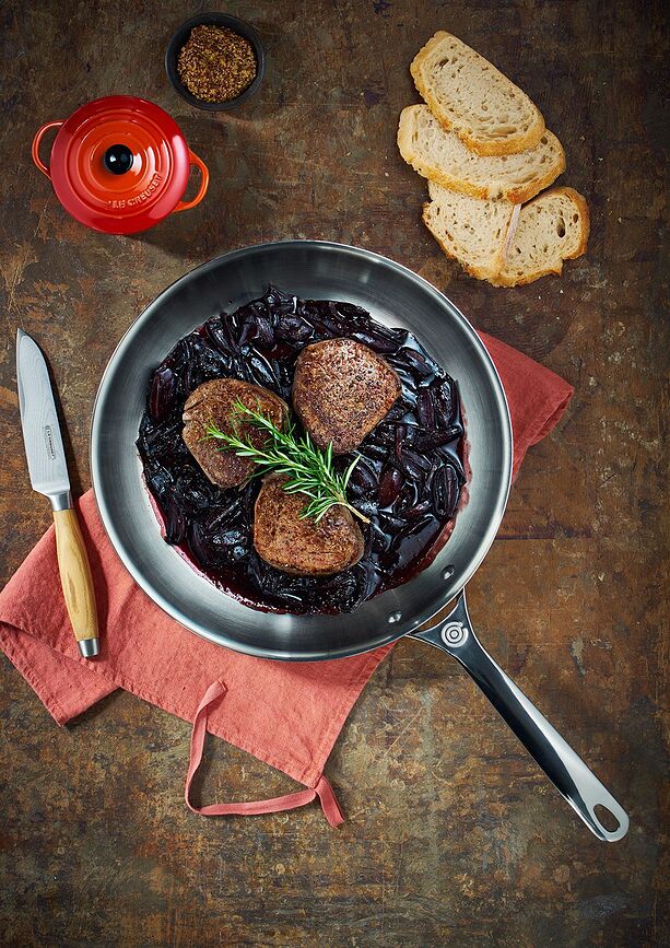 Le Creuset Kuharski nož, 20 cm, z lesenim ročajem