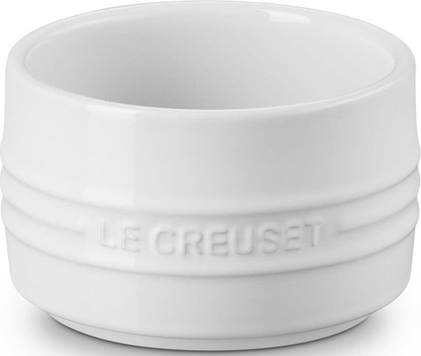 Le Creuset Küpsetusvorm 9 cm ümmargune valge