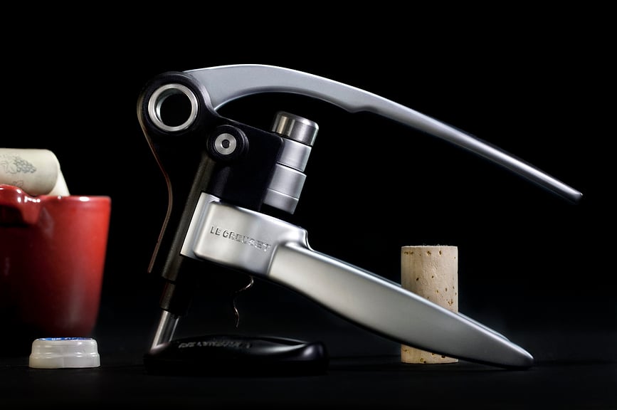 Le Creuset LM-250S Tire-bouchon avec coupe-capsule